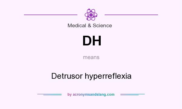 What does DH mean? It stands for Detrusor hyperreflexia