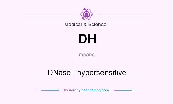 What does DH mean? It stands for DNase I hypersensitive