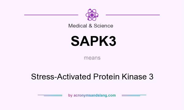 What does SAPK3 mean? It stands for Stress-Activated Protein Kinase 3