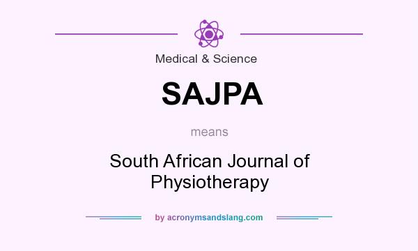 What does SAJPA mean? It stands for South African Journal of Physiotherapy