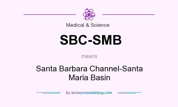 What does SBC-SMB mean? It stands for Santa Barbara Channel-Santa Maria Basin