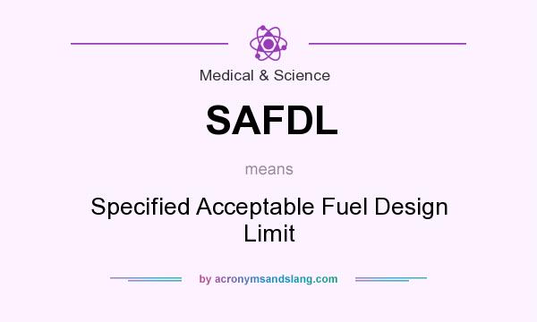 What does SAFDL mean? It stands for Specified Acceptable Fuel Design Limit