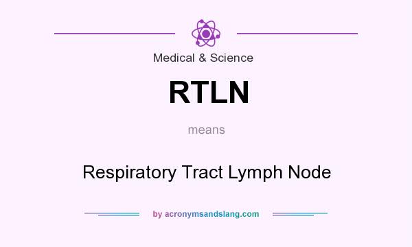 What does RTLN mean? It stands for Respiratory Tract Lymph Node