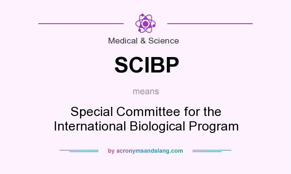 What does SCIBP mean? It stands for Special Committee for the International Biological Program