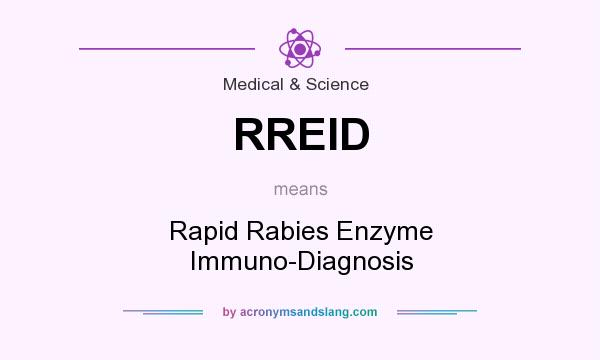 What does RREID mean? It stands for Rapid Rabies Enzyme Immuno-Diagnosis