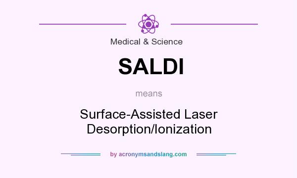 What does SALDI mean? It stands for Surface-Assisted Laser Desorption/Ionization