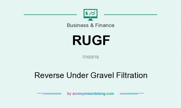 What does RUGF mean? It stands for Reverse Under Gravel Filtration