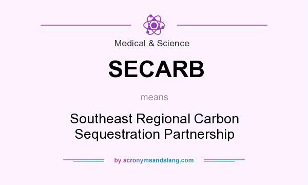 What does SECARB mean? It stands for Southeast Regional Carbon Sequestration Partnership
