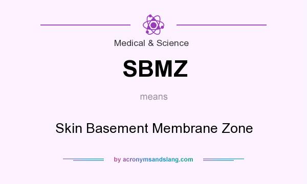 What does SBMZ mean? It stands for Skin Basement Membrane Zone