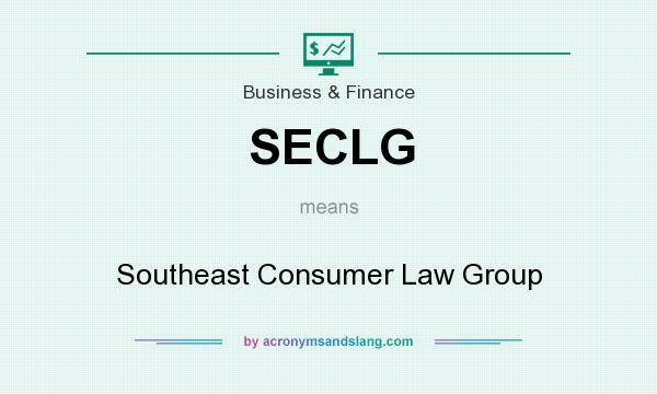 What does SECLG mean? It stands for Southeast Consumer Law Group