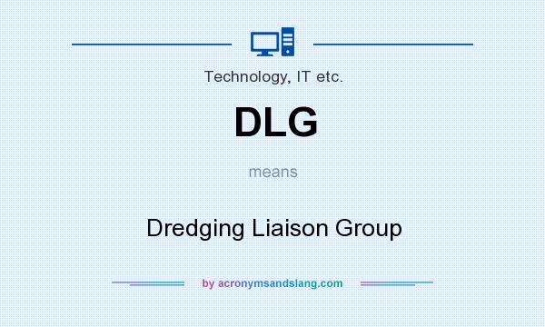 What does DLG mean? It stands for Dredging Liaison Group