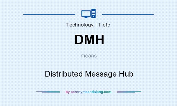 What does DMH mean? It stands for Distributed Message Hub