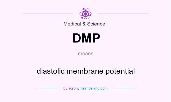 What does DMP mean? It stands for diastolic membrane potential