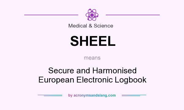 What does SHEEL mean? It stands for Secure and Harmonised European Electronic Logbook
