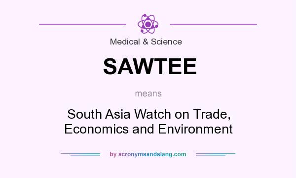 What does SAWTEE mean? It stands for South Asia Watch on Trade, Economics and Environment