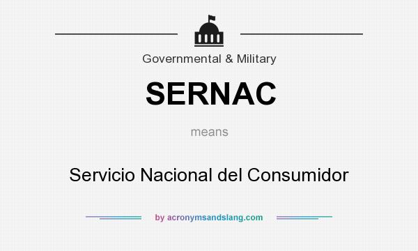 What does SERNAC mean? It stands for Servicio Nacional del Consumidor