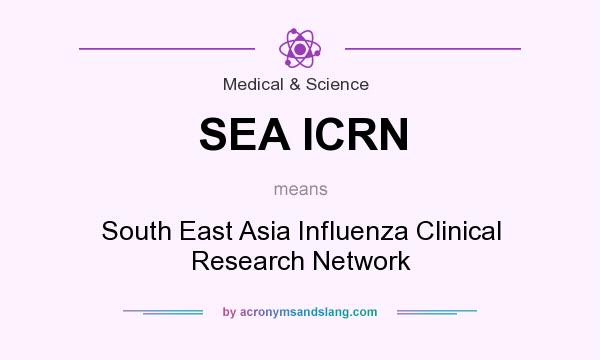 What does SEA ICRN mean? It stands for South East Asia Influenza Clinical Research Network