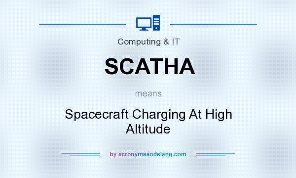 What does SCATHA mean? It stands for Spacecraft Charging At High Altitude