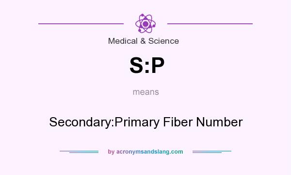 What does S:P mean? It stands for Secondary:Primary Fiber Number