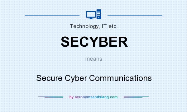 What does SECYBER mean? It stands for Secure Cyber Communications