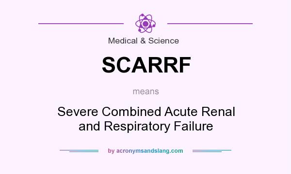 What does SCARRF mean? It stands for Severe Combined Acute Renal and Respiratory Failure