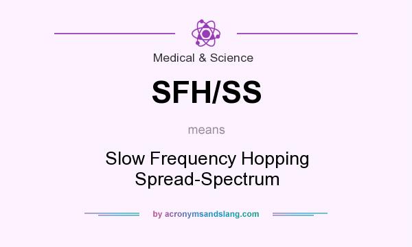 What does SFH/SS mean? It stands for Slow Frequency Hopping Spread-Spectrum
