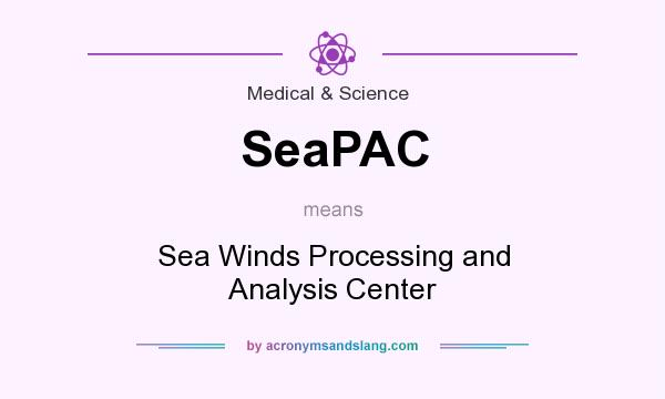 What does SeaPAC mean? It stands for Sea Winds Processing and Analysis Center
