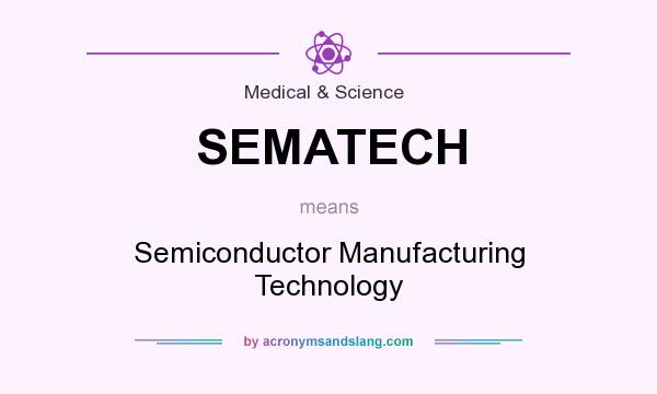 What does SEMATECH mean? It stands for Semiconductor Manufacturing Technology