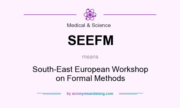 What does SEEFM mean? It stands for South-East European Workshop on Formal Methods