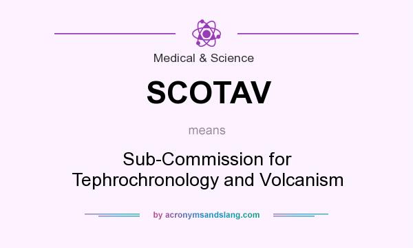 What does SCOTAV mean? It stands for Sub-Commission for Tephrochronology and Volcanism