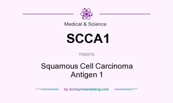 What does SCCA1 mean? It stands for Squamous Cell Carcinoma Antigen 1