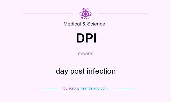 What does DPI mean? It stands for day post infection