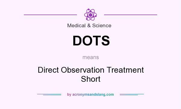 What does DOTS mean? It stands for Direct Observation Treatment Short
