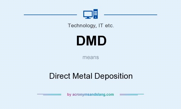 What does DMD mean? It stands for Direct Metal Deposition