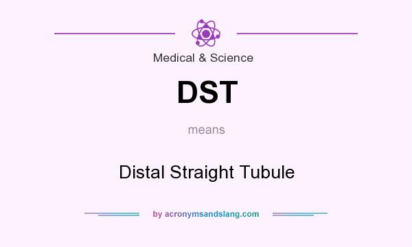 What does DST mean? It stands for Distal Straight Tubule