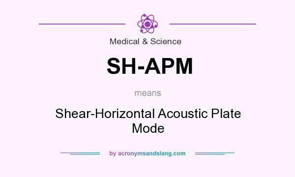 What does SH-APM mean? It stands for Shear-Horizontal Acoustic Plate Mode