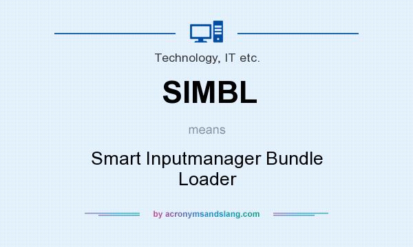 What does SIMBL mean? It stands for Smart Inputmanager Bundle Loader