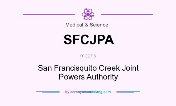 What does SFCJPA mean? It stands for San Francisquito Creek Joint Powers Authority