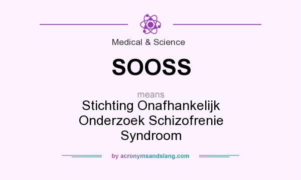 What does SOOSS mean? It stands for Stichting Onafhankelijk Onderzoek Schizofrenie Syndroom