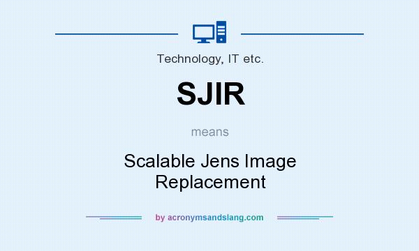 What does SJIR mean? It stands for Scalable Jens Image Replacement