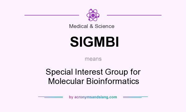 What does SIGMBI mean? It stands for Special Interest Group for Molecular Bioinformatics