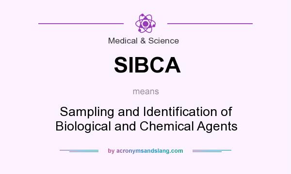 What does SIBCA mean? It stands for Sampling and Identification of Biological and Chemical Agents