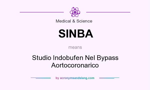 What does SINBA mean? It stands for Studio Indobufen Nel Bypass Aortocoronarico