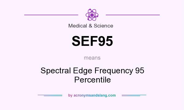 What does SEF95 mean? It stands for Spectral Edge Frequency 95 Percentile