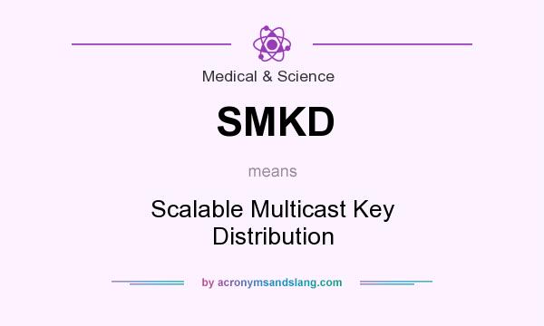 What does SMKD mean? It stands for Scalable Multicast Key Distribution