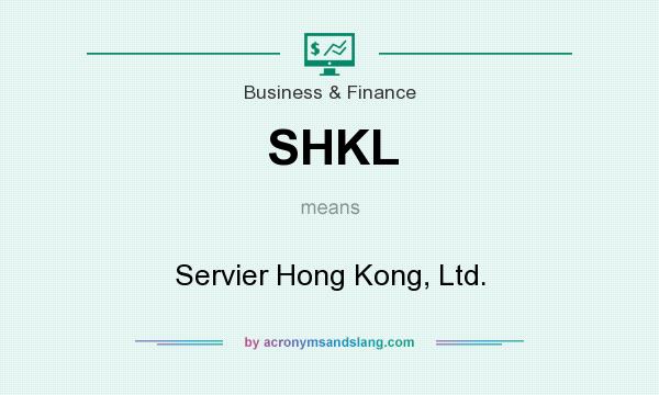 What does SHKL mean? It stands for Servier Hong Kong, Ltd.