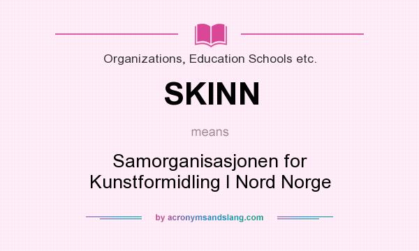 What does SKINN mean? It stands for Samorganisasjonen for Kunstformidling I Nord Norge