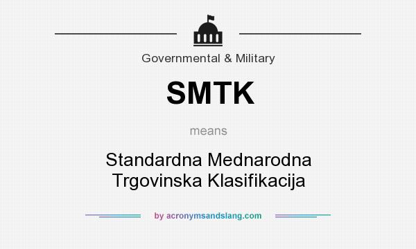 What does SMTK mean? It stands for Standardna Mednarodna Trgovinska Klasifikacija