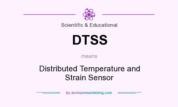 What does DTSS mean? It stands for Distributed Temperature and Strain Sensor
