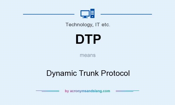 What does DTP mean? It stands for Dynamic Trunk Protocol